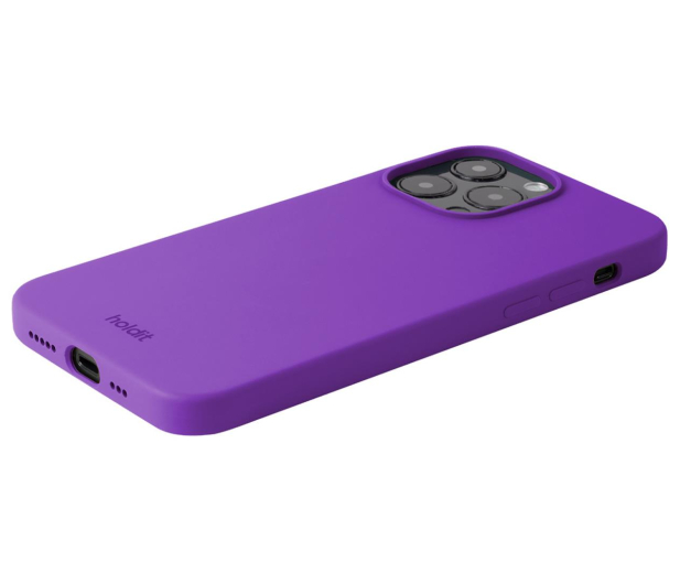Holdit Silicone Case iPhone 14 Pro Max Bright Purple 15549 - 1148664 - zdjęcie 3